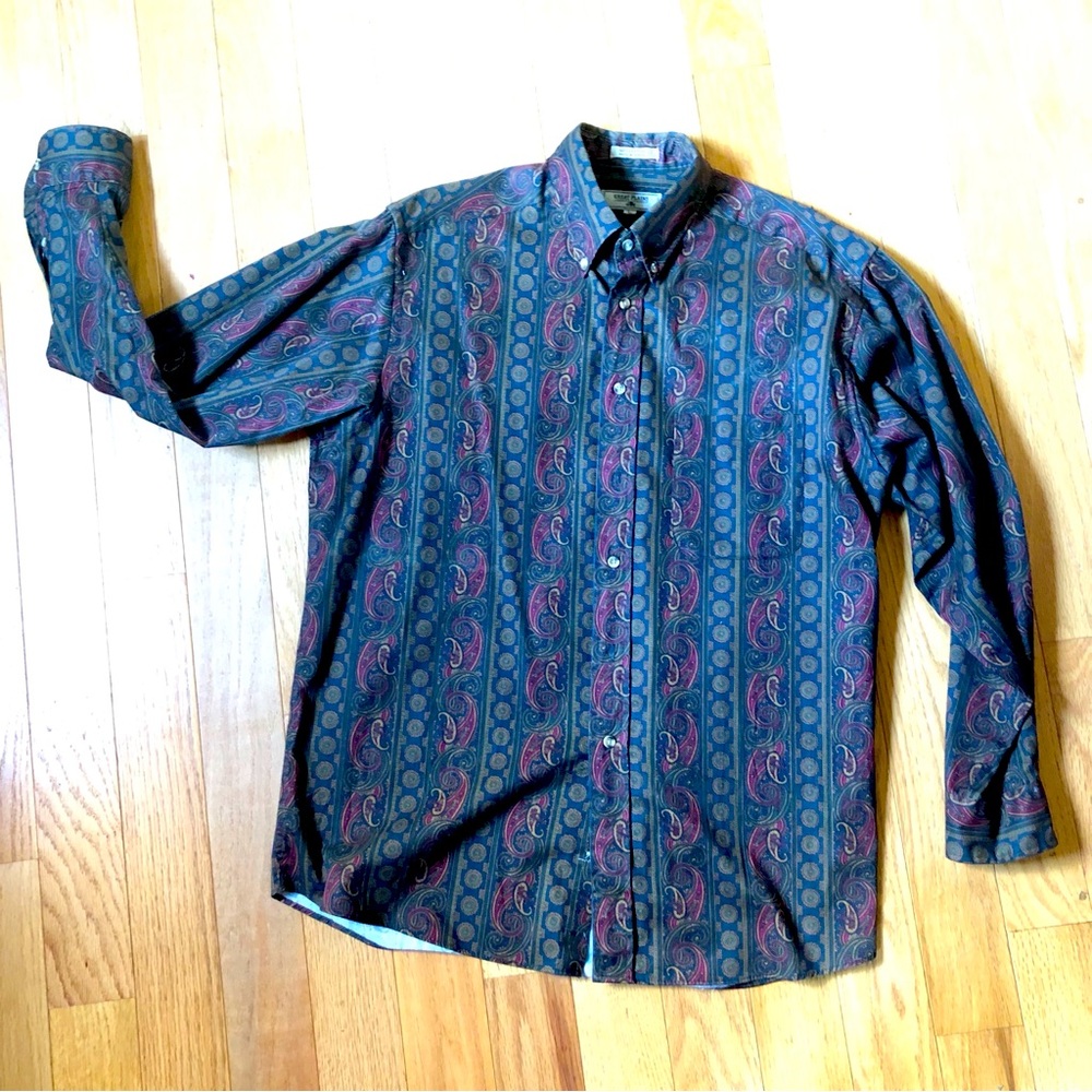 Great Plains men’s paisley shirt